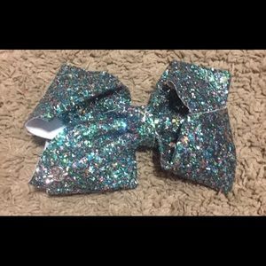 Girls Justice large glittery Hairbow